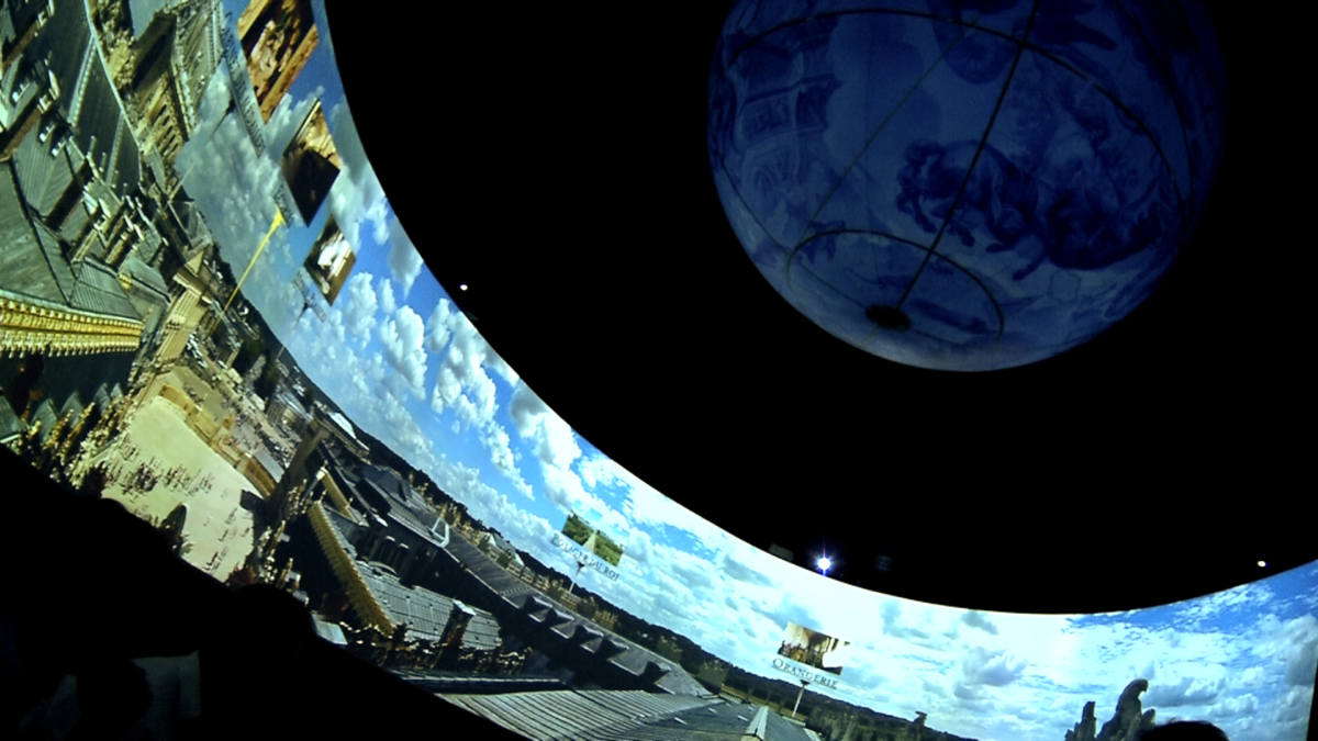 Versailles  360° : le making of – Les sciences à Versailles en immersion totale : une première mondiale.