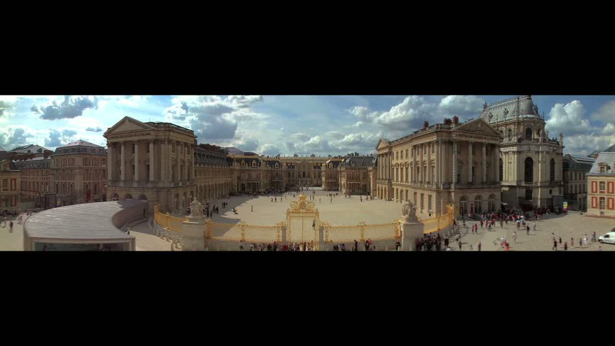 Sciences & curiosités à la cour de Versailles, film tourné en 360°