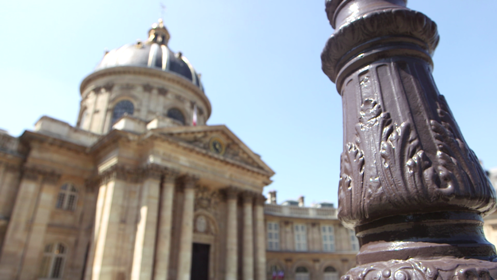 Homepage Institut de France