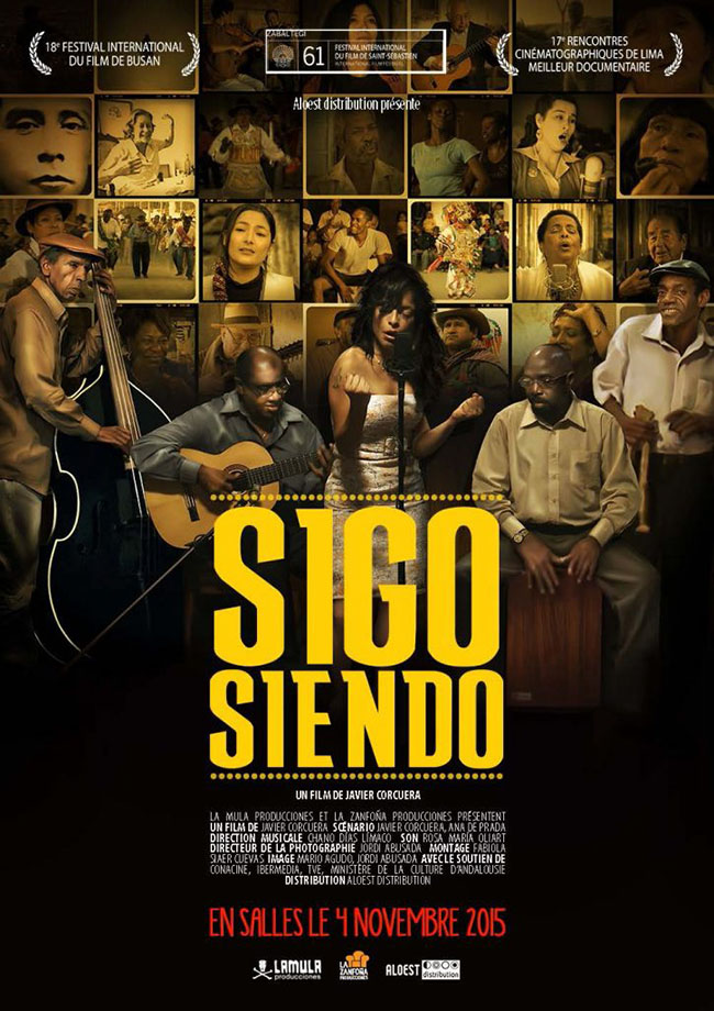 sigo siendo - affiche documentaire Javier Corcuera 4 novembre 2015 Pérou