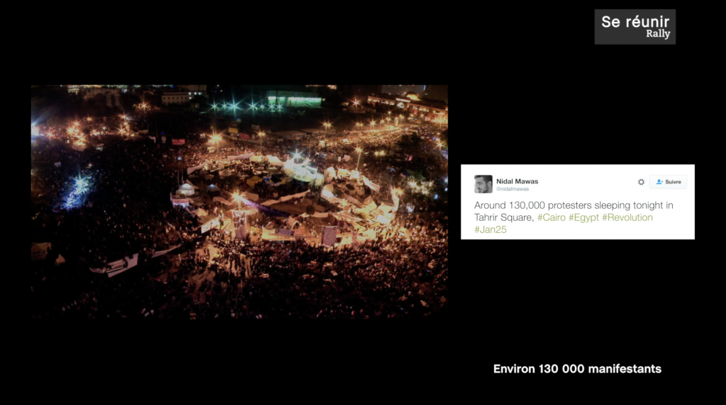 film pédagogique culturel - Universcience rendez vous sur la place - place tahrir
