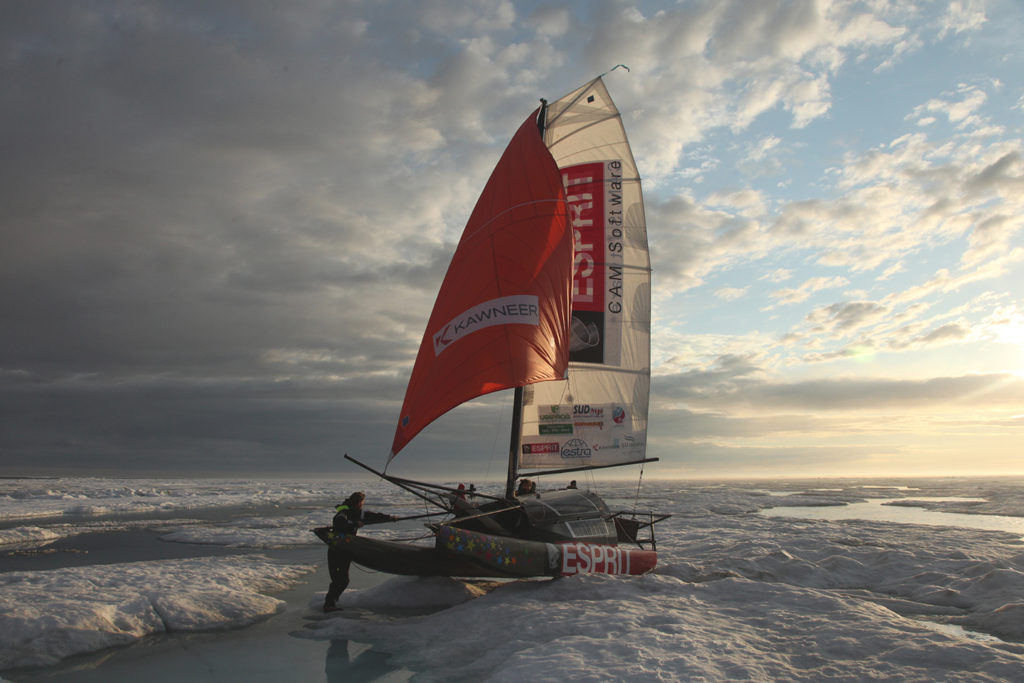 La Voie Arctique, 3 hommes à travers les glaces Documentaire traversée Arctique voile scientifique innovation