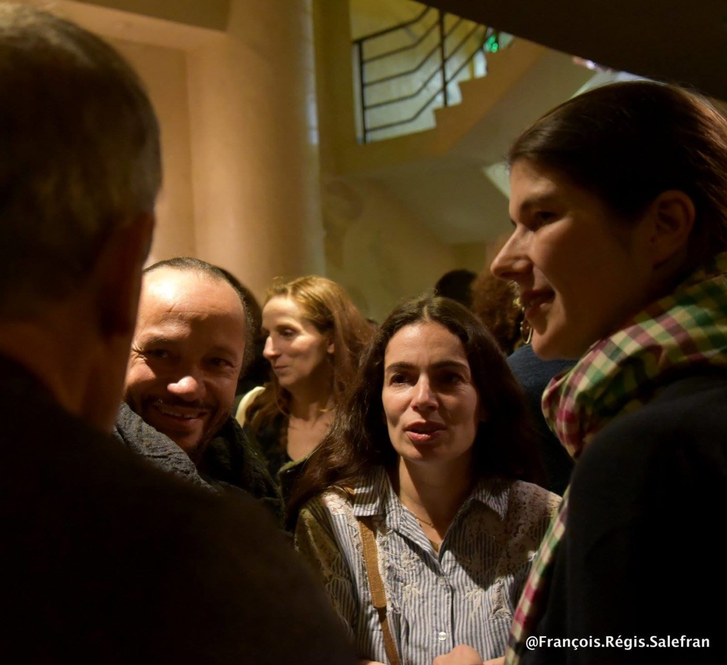 Jill Coulon, Yael Naim et David Donatien au Max Linder pour l'Avant-Première du film Grandir